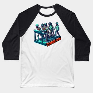 Zombie Run Baseball T-Shirt